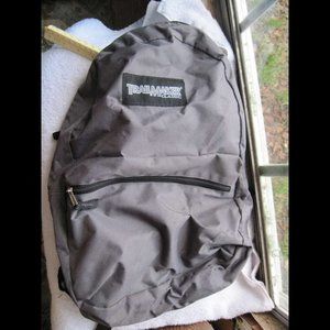 Trailmaker Classic Gray Faded Preowned Back Pack Worn with Flaws Backpack School